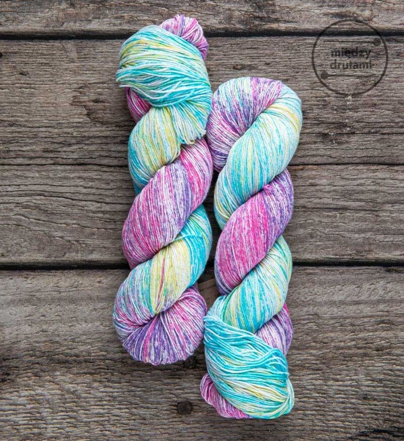 Włóczka Araucania Cotton ręcznie farbowana
