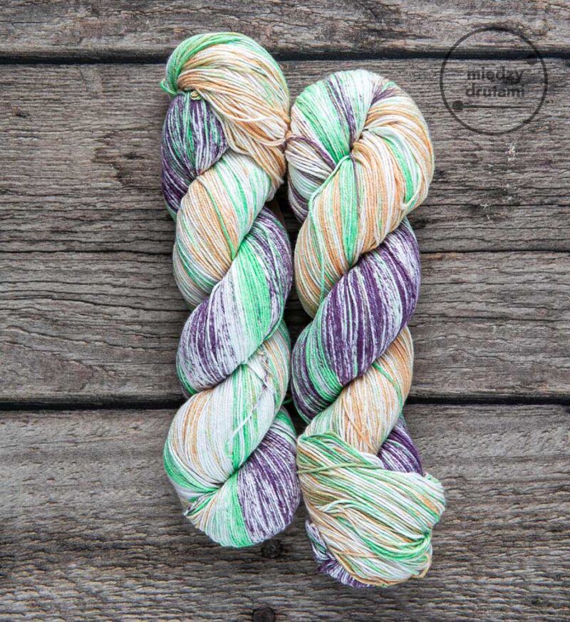Włóczka Araucania Cotton ręcznie farbowana