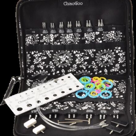 Zestaw drutów ChiaoGoo Spinn Bamboo 7 par 10cm