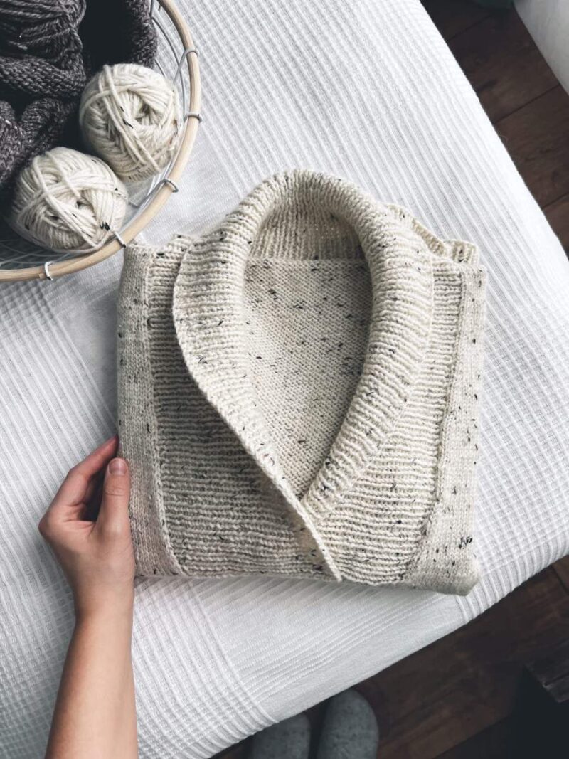 Lava Sweater wzór z włóczką