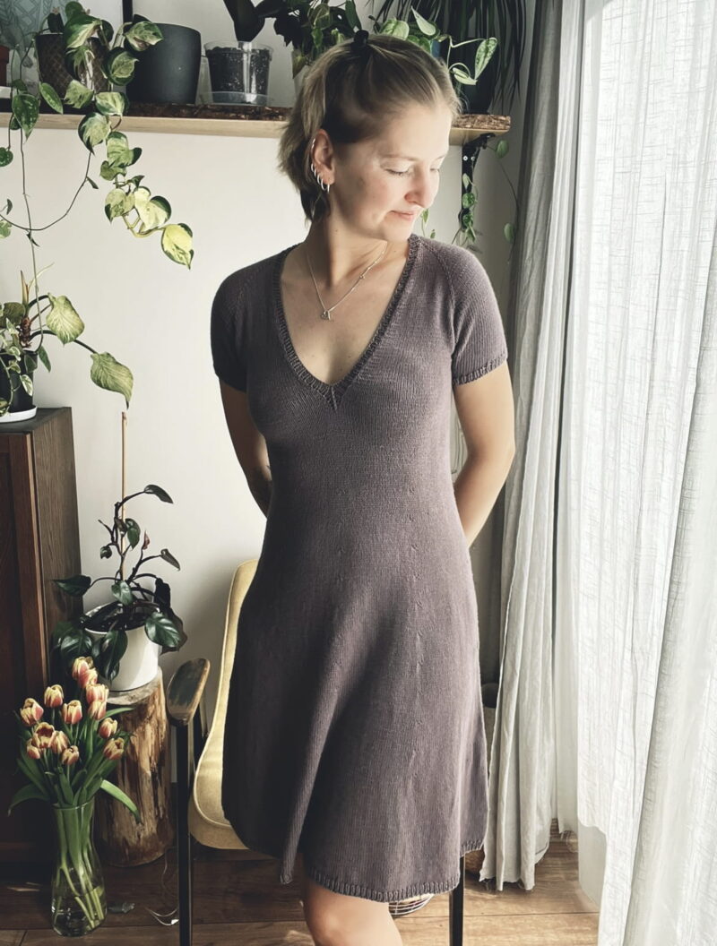 Dagna Zielińska Solo Dress wzór dziewiarski