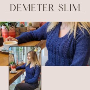 Demeter Slim wzór z włóczką