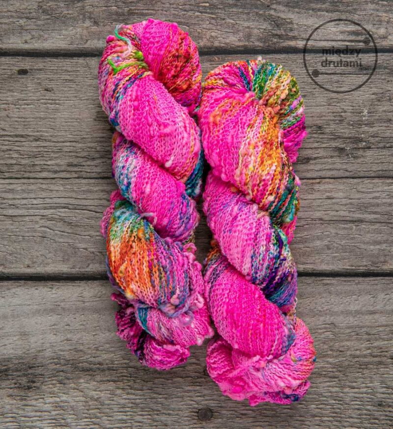 Kimono wzór na druty z włóczką Ballerina Chunky Sandnes Garn