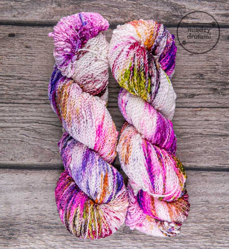 Kimono wzór na druty z włóczką Ballerina Chunky Sandnes Garn