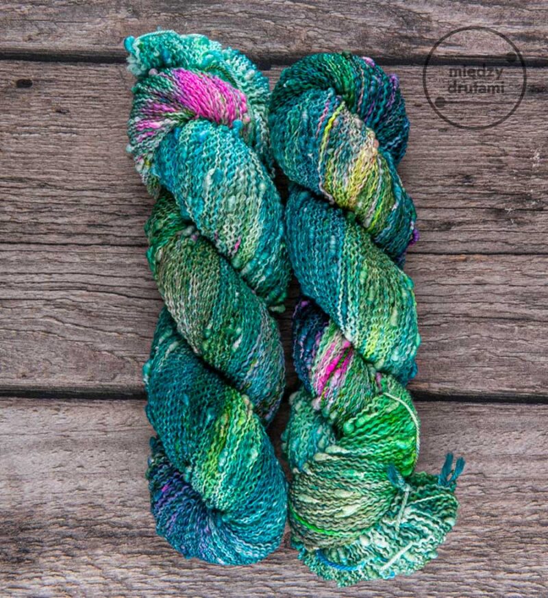 Kimono wzór na druty z włóczką Ballerina Chunky Sandnes Garn