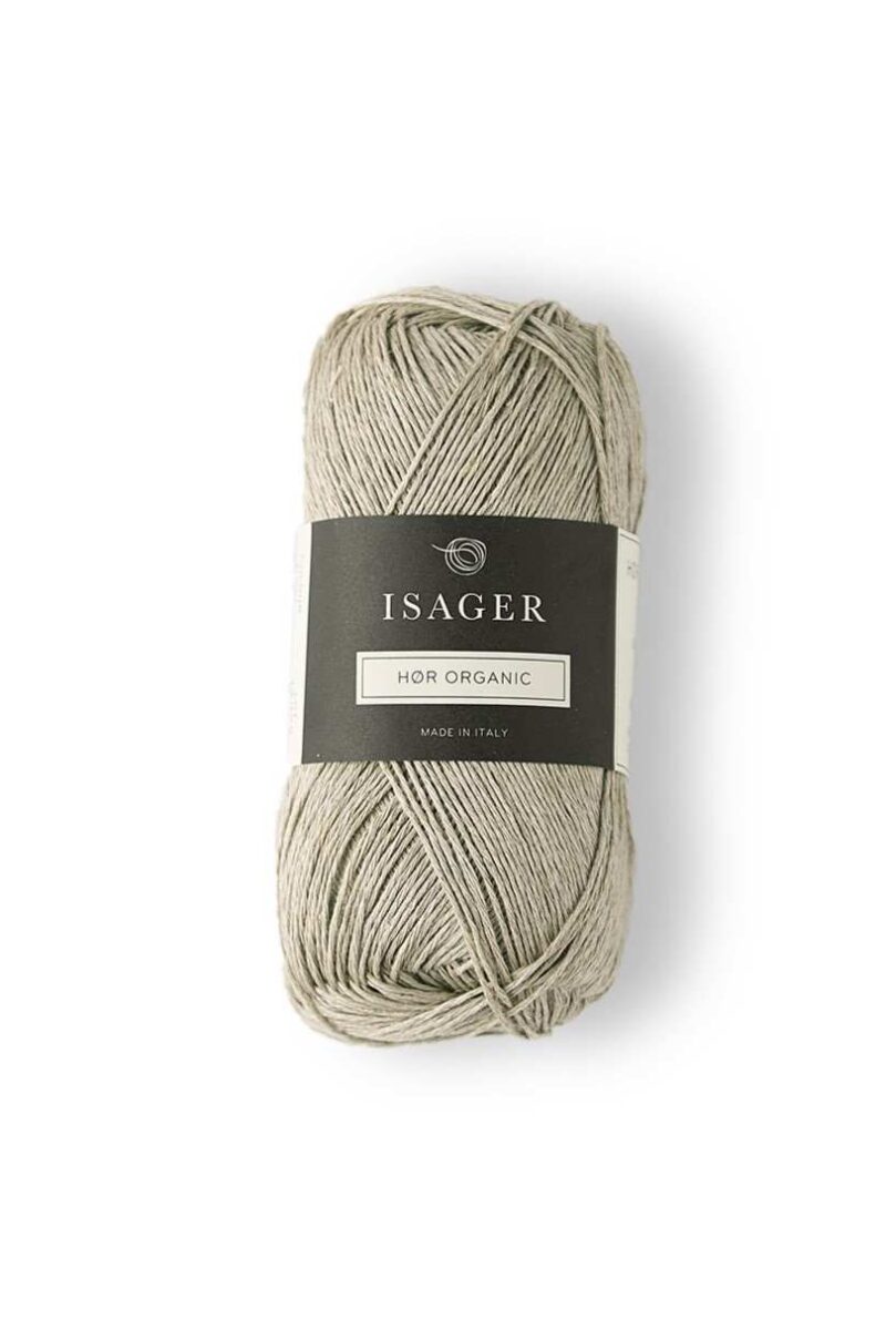 Włóczka liniana Hor Organic Isager