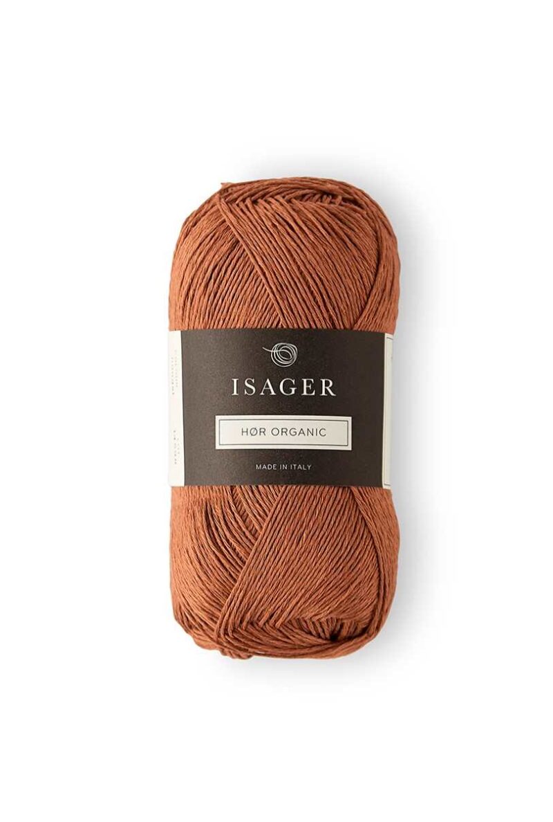 Włóczka liniana Hor Organic Isager