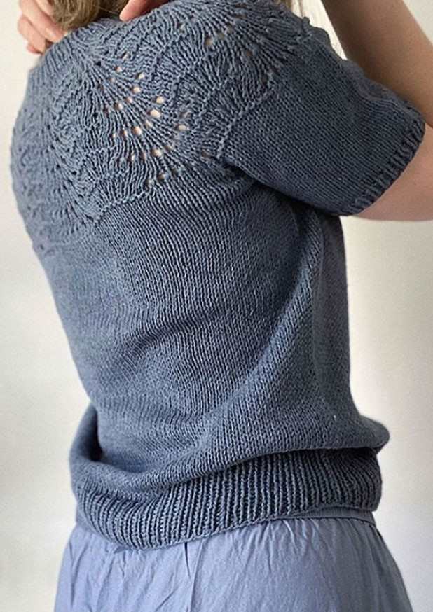 Sandnes LeKnit Peacock Tee wzór
