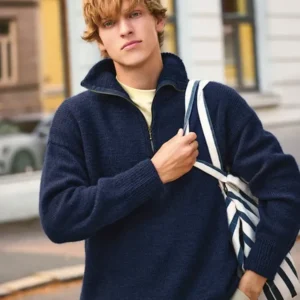 Matthew Sweater Man 2412-04 wzór na druty z włóczką