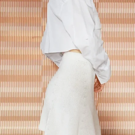 Milly Skirt 2404-08 wzór na druty z włóczką