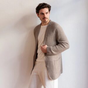 Marynarka TAILORED DANDY JACKET wzór na druty z włóczką