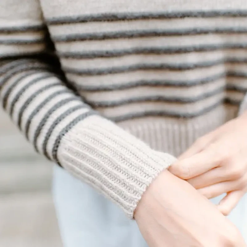 Milano Sweater wzór na druty z włóczką