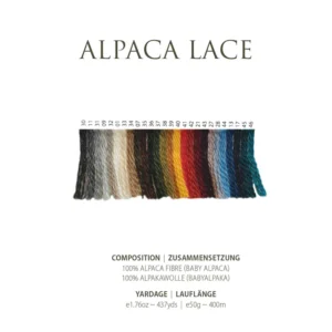 Alpaca Lace Pascuali wzornik kolorów