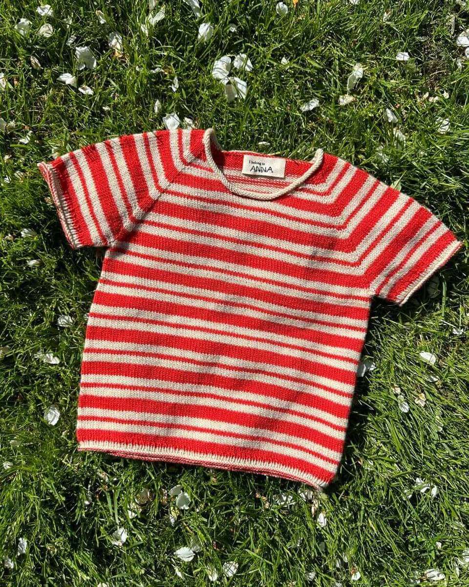 PetiteKnit Amelie Tee Junior wzór dziewiarski