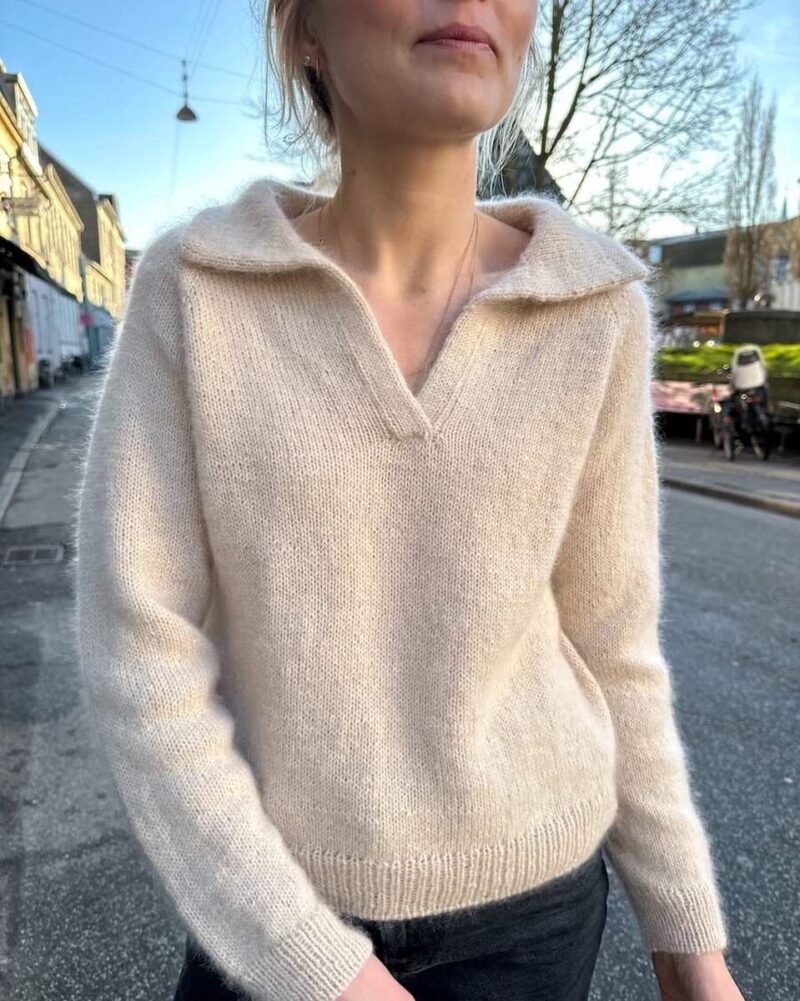PetiteKnit Elisabeth Blouse wzór dziewiarski