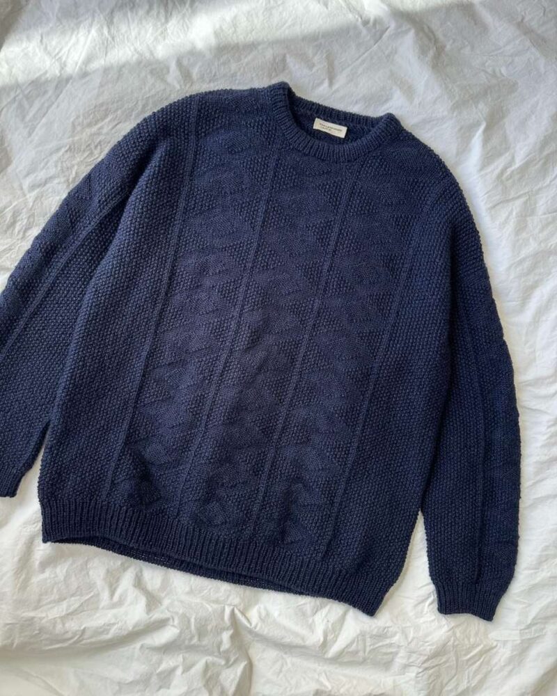 PetiteKnit wzory Esther Sweater Man
