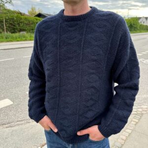 PetiteKnit wzory Esther Sweater Man