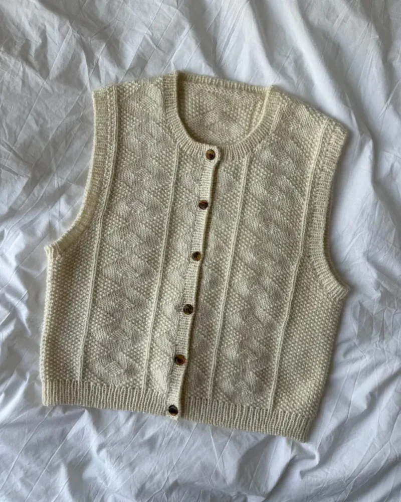 PetiteKnit Esther Vest wzór na druty