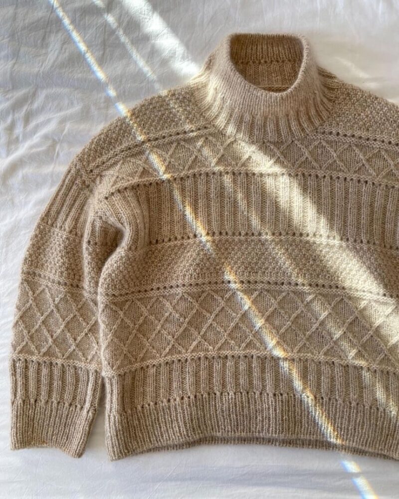 PetiteKnit Ingrid Sweater wzór dziewiarski