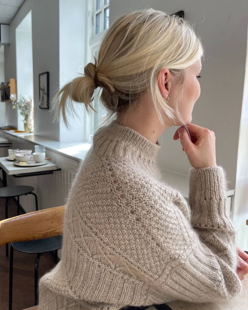PetiteKnit Ingrid Sweater wzór dziewiarski
