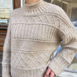 PetiteKnit Ingrid Sweater wzór dziewiarski