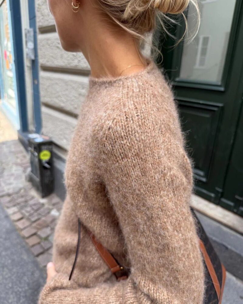 PetiteKnit Ivy Sweater wzór na druty
