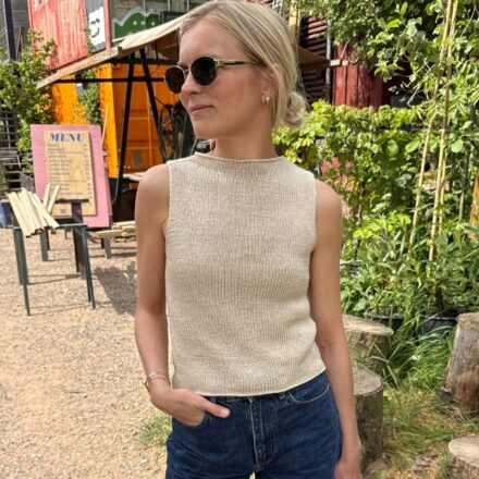 PetiteKnit Ivy Top wzór dziewiarski