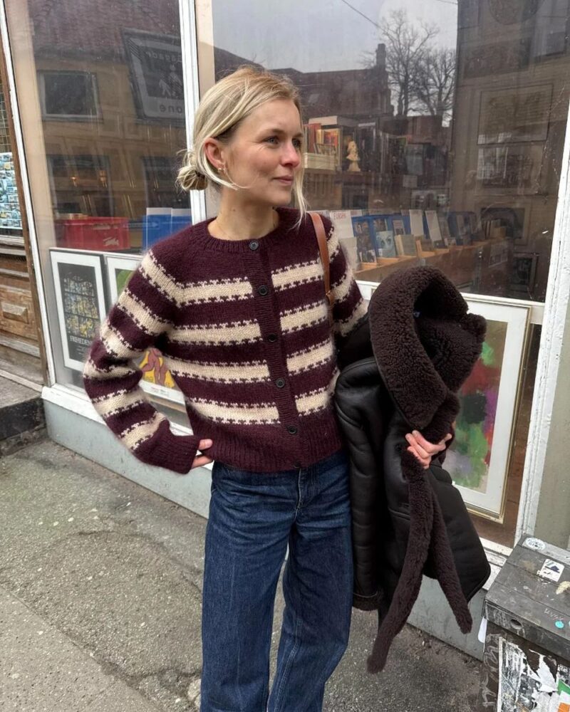 PetiteKnit Key Cardigan wzór dziewiarski