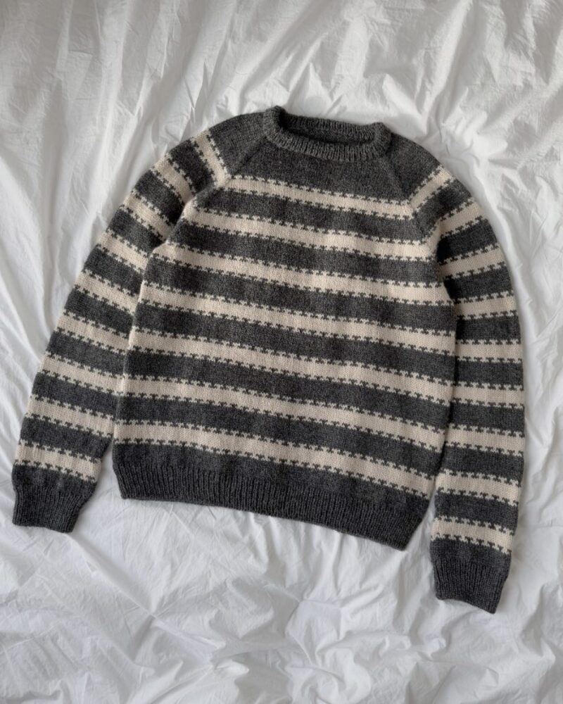 PetiteKnit Key Sweater Man wzór dziewiarski
