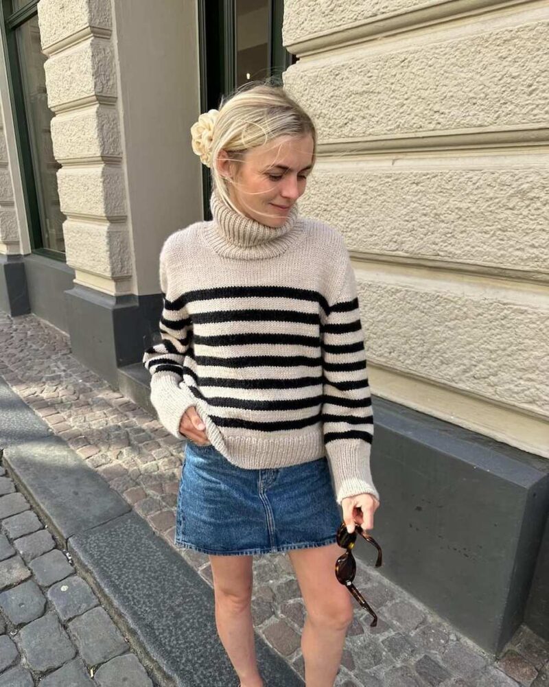 PetiteKnit wzory Lyon Sweater Chunky Edition