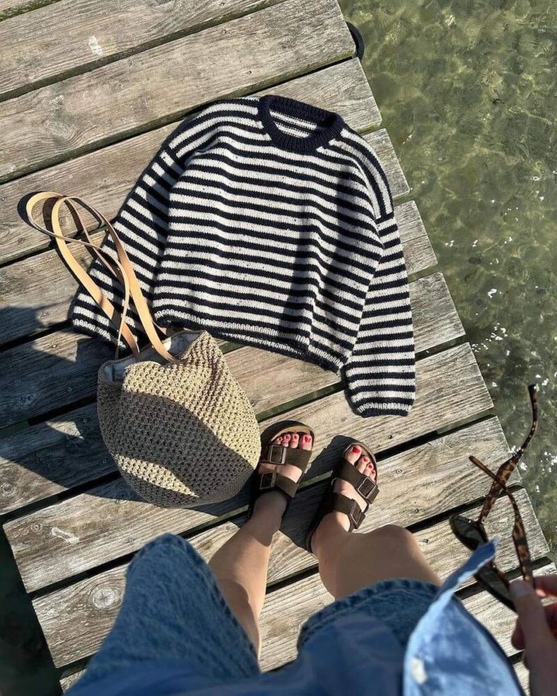 PetiteKnit Olga Sweater wzór na druty