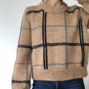 PetiteKnit Scotty Sweater wzór dziewiarski