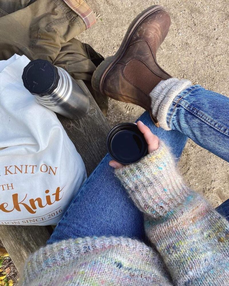 PetiteKnit Sunday Socks wzór na druty