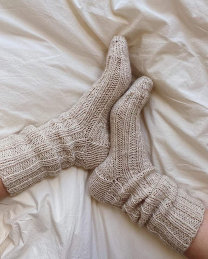 PetiteKnit Sunday Socks wzór na druty