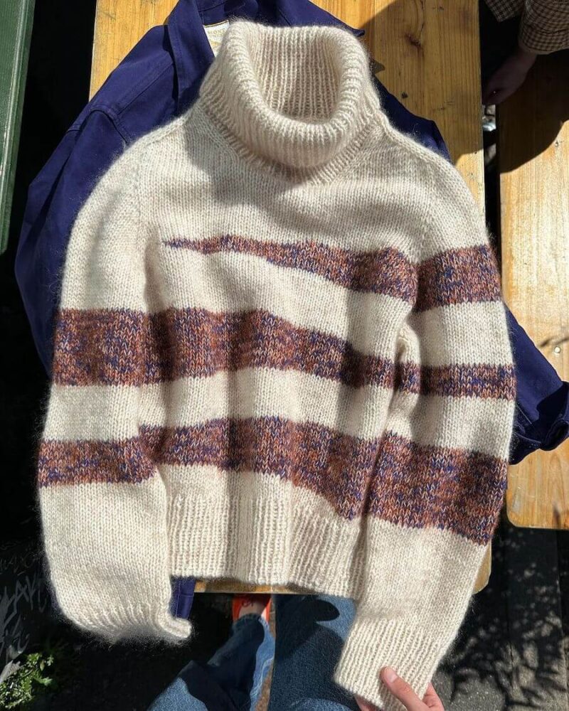 PetiteKnit Sycamore Sweater wzór dziewiarski