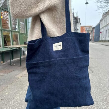 PetiteKnit Tote Bag Night Sky