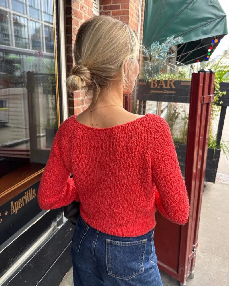 PetiteKnit Wave Tee wzór na druty