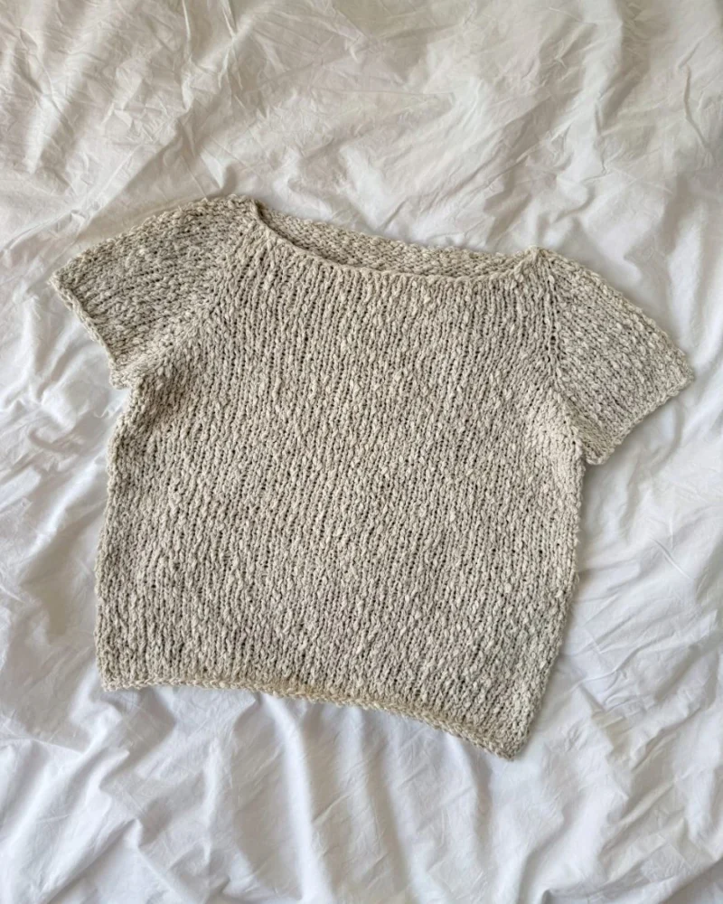 PetiteKnit Wave Tee wzór na druty
