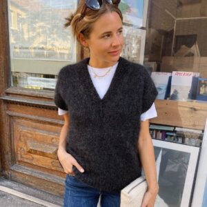 PetiteKnit Weekend Slipover V-Neck wzór na druty