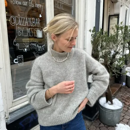 PetiteKnit Weekend Sweater wzór dziewiarski