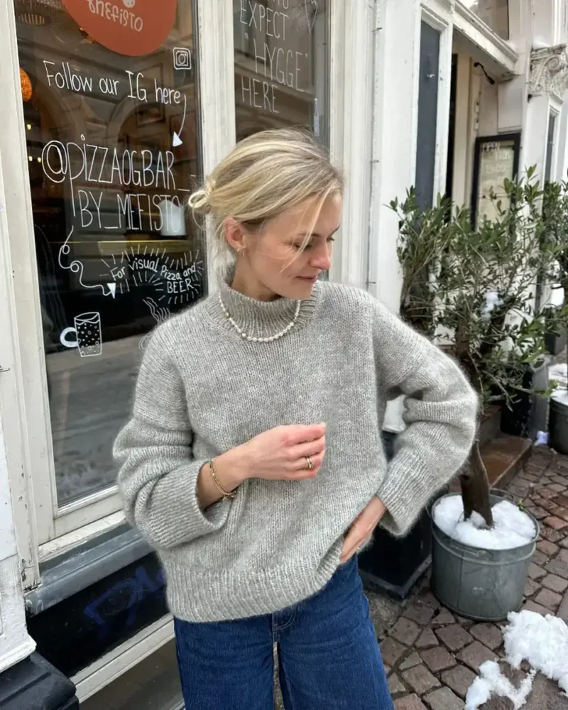 PetiteKnit Weekend Sweater wzór dziewiarski