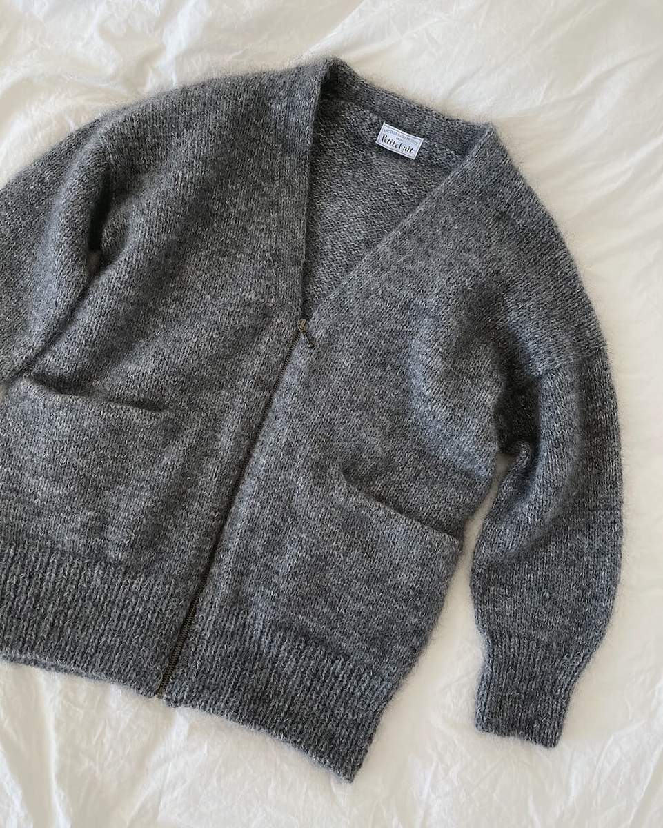 PetiteKnit Zipper Jacket wzór dziewiarski