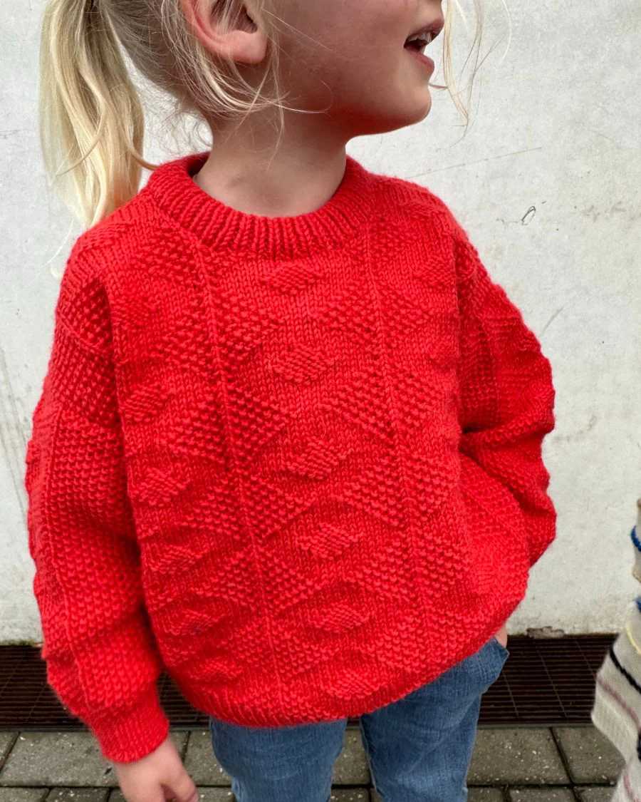 PetiteKnit wzory Esther Sweater Junior