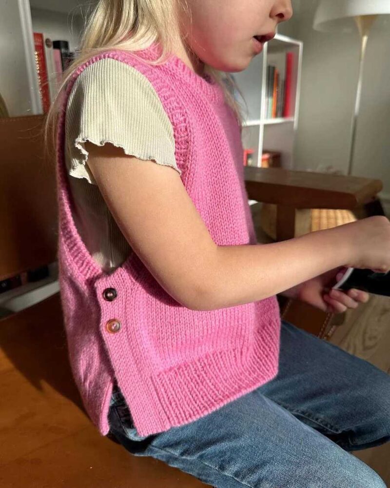 PetiteKnit wzory Lulu Slipover Junior
