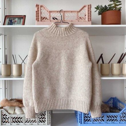 PetiteKnit wzory Novice Sweater