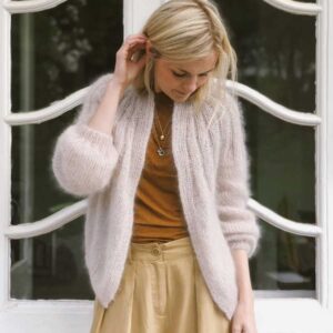 PetiteKnit wzory Sunday Cardigan Mohair Edition