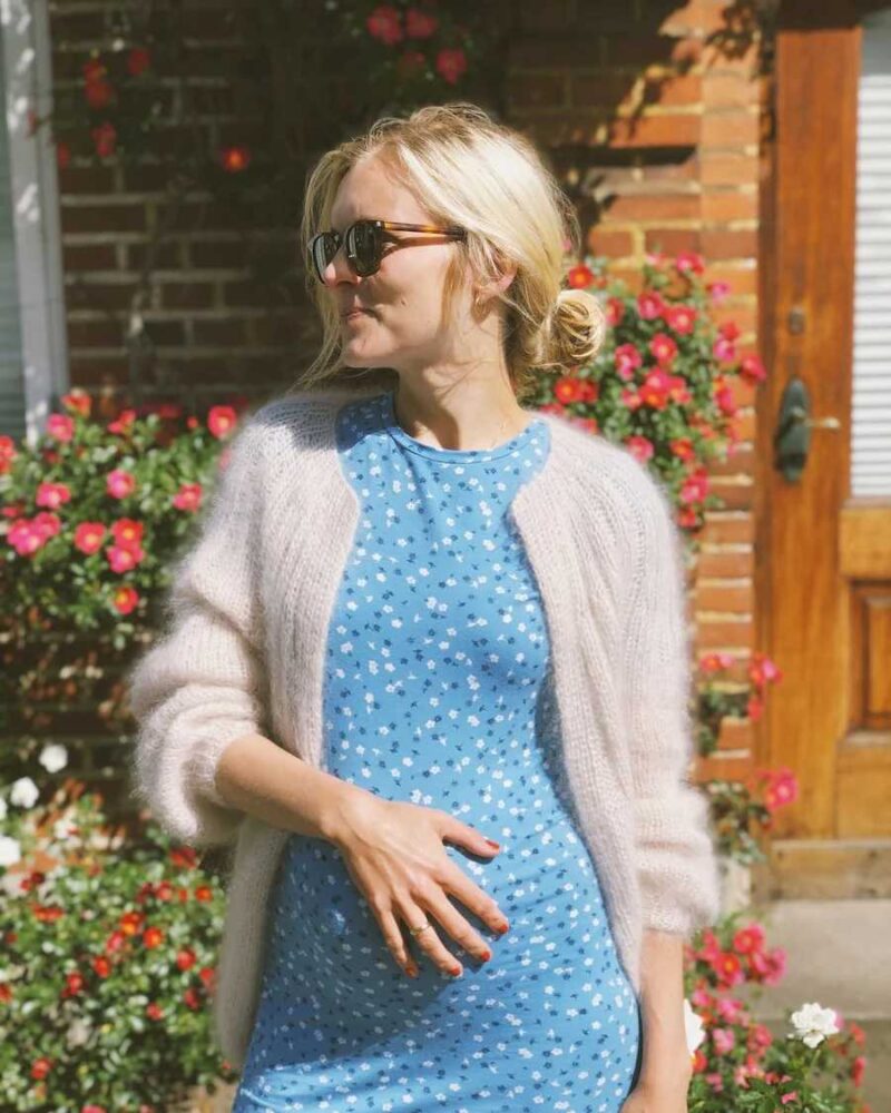 PetiteKnit wzory Sunday Cardigan Mohair Edition