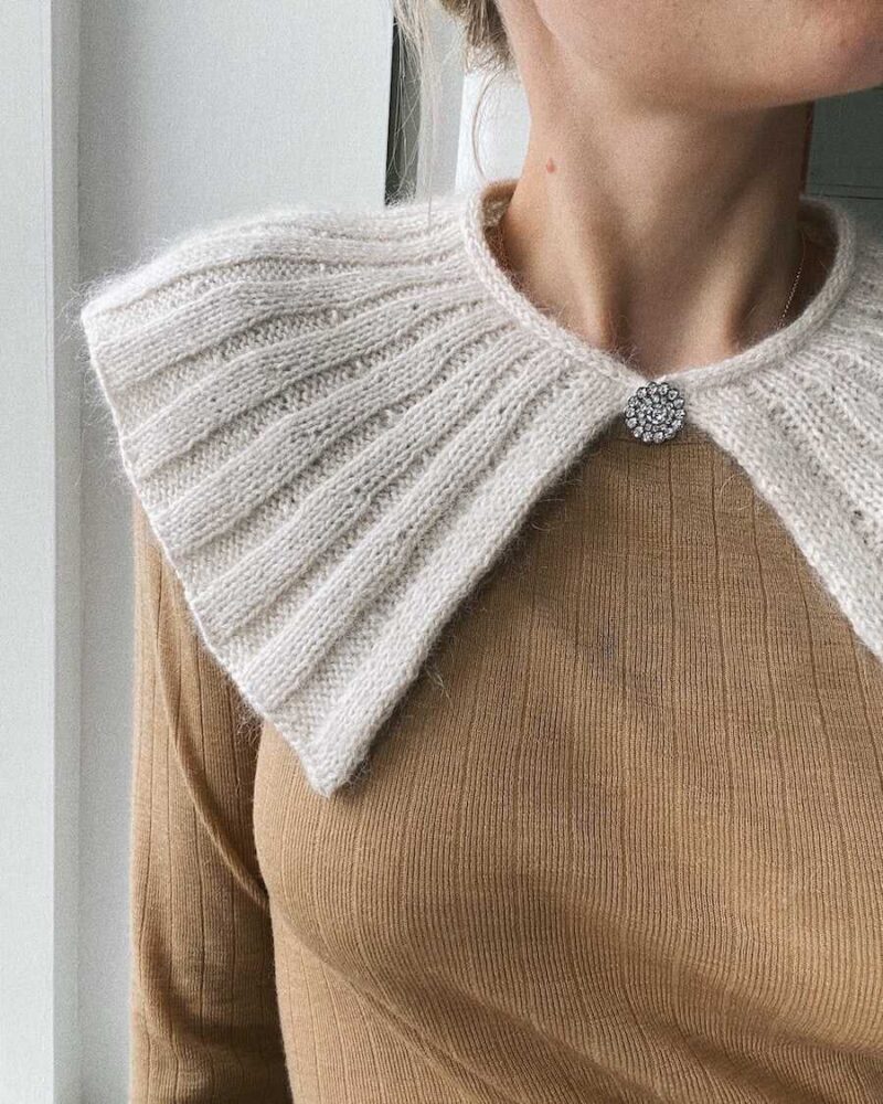 PetiteKnit wzory Sunday Collar