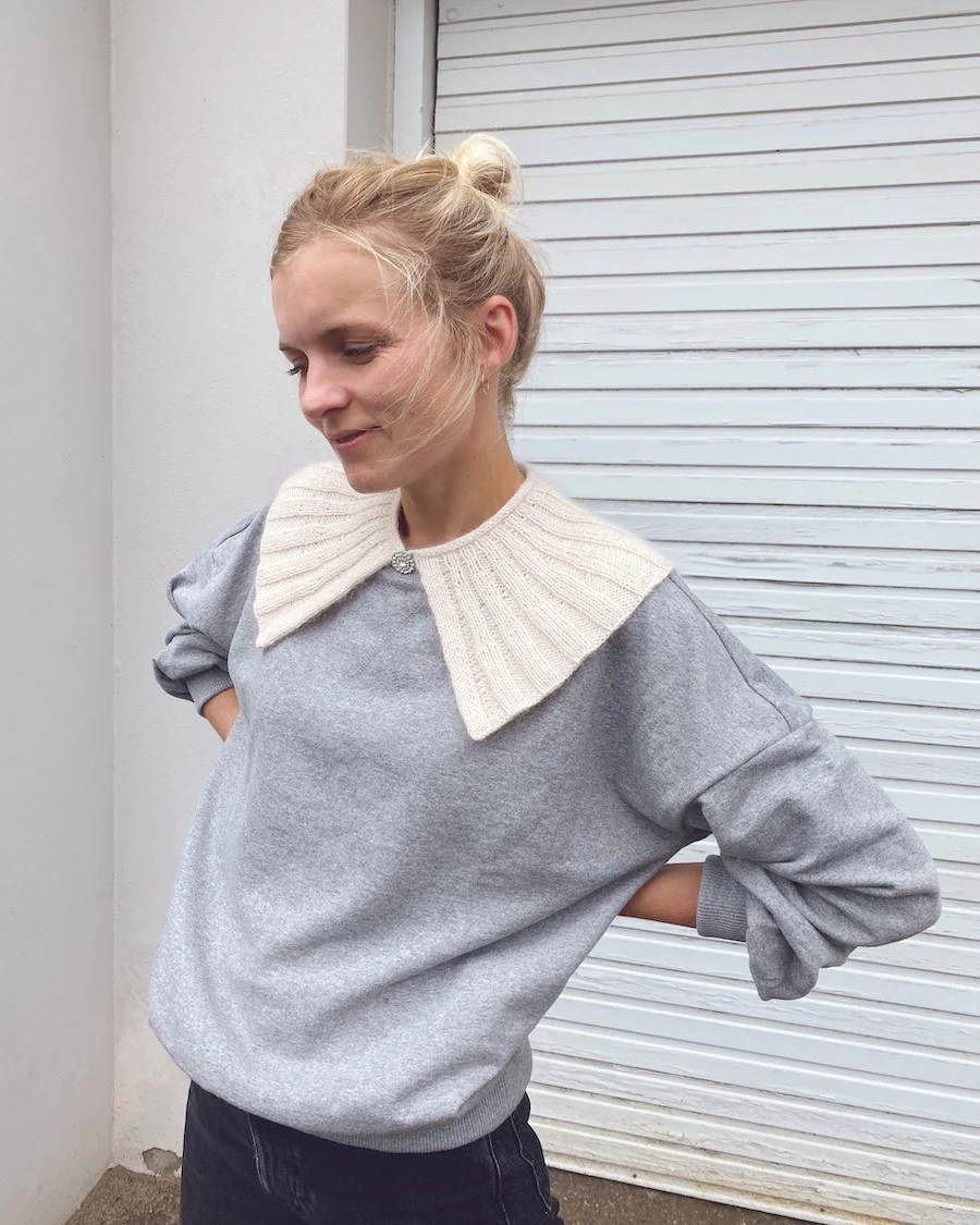 PetiteKnit wzory Sunday Collar