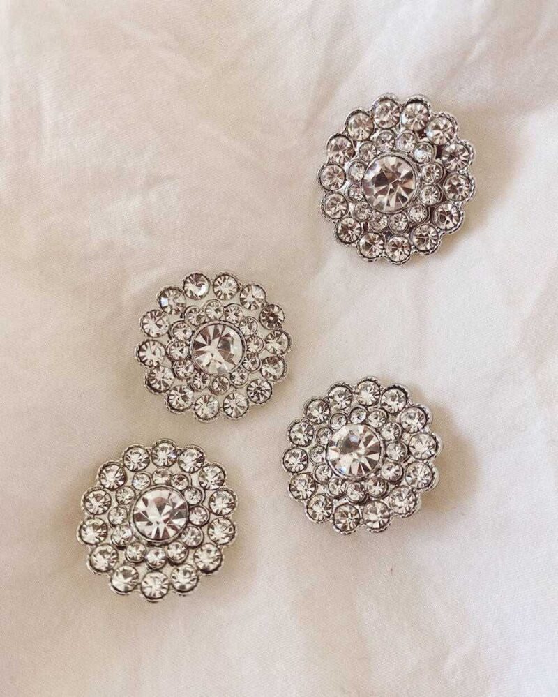 Guziki Bling PetiteKnit zestaw 4 szt.
